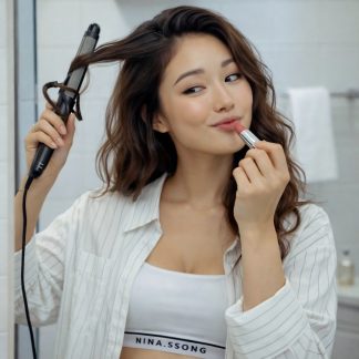 mina rockwell get ready with me